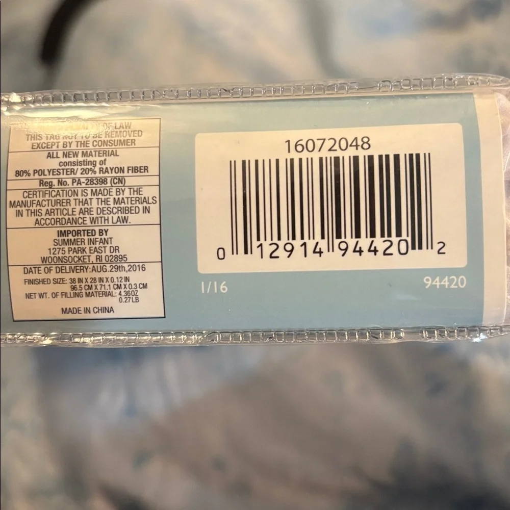 Summer White Waterproof Mattress Cover